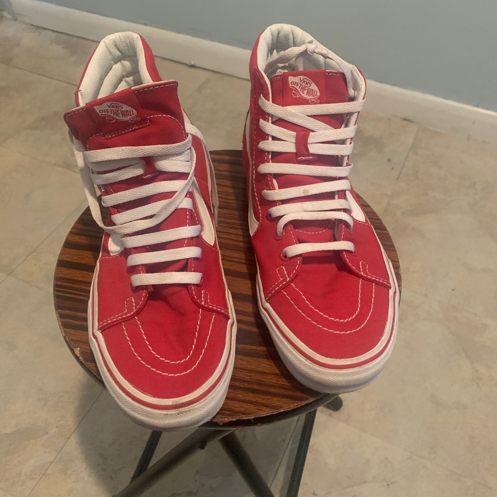 Vans high top sneakers